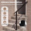 Adjustable Outdoor Handrail for 3/4 Steps, Galvanized Steel 2