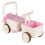3-in-1 Kids Ride-On Car with Storage Basket - Pink 8