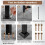 Adjustable Outdoor Handrail for 3/4 Steps, Galvanized Steel 7