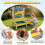 Toddler Sand & Water Table with 2 Basins, Multicolor 4