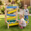 Toddler Sand & Water Table with 2 Basins, Multicolor 5