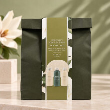 Serenity Collection Pamper Bag | 4-Piece Waterlily & Pear Travel Pamper Set