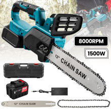 Scie à chaîne électrique sans fil Makita 18V, 12 pouces, 1500W, outil portatif pour élagage et bois