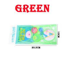 (Green) Geometry Spirograph Drawing Stencils Set Painting Template Art Crafts Creative Kids Educational Toy Variety of Flowers Ruler