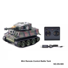 (A) 1:100 Mini RC Tank Model ImitateRemote Radio Remote Control Tank Electronic Boys Toys For Children Kids Gifts