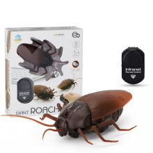 (E) GIANTFLY Infrared RC Simulation Centipede Prank Toy, Moving Joints & Head Light, 8m Remote Control, Gift for Kids Novelty