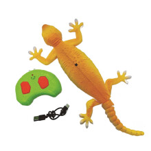 (f) Realistic Biomimetic RC Wall Climbing Lizard Robot Toy, Remote Control Gecko That Climbs Glass & Smooth Walls Christmas decor