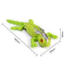 (green2) HEX BOTS RC Wall Crawler Gecko 2.4G LED 3Gear 360 Rotation Wall Drift For Prank Toys Games