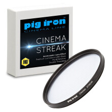 67mm Cinema Streak Filter Pig Iron Anamorphic Lens Flare Effect Blue Glass (UK)
