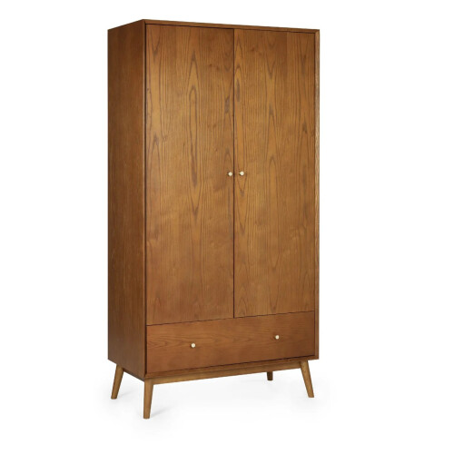 Lowry 2 Door 1 Drawer Wardrobe 1