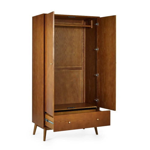 Lowry 2 Door 1 Drawer Wardrobe 2