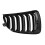 Grille Grill Double Rein Sport Noir pour  E90 E91 2005-2008 6
