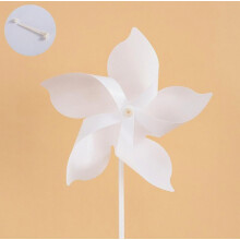 24Pcs DIY Craft Pinwheel Toy Craft Windmill Plaything Party Favors Gifts