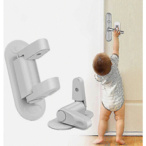2 Pack Door Lever Lock Safety Handle