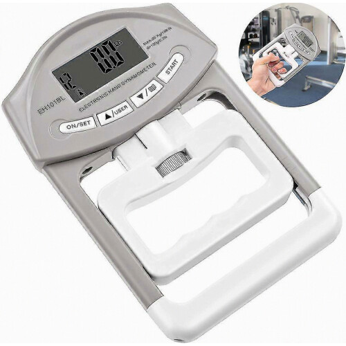 Digital Hand Dynamometer Grip Strength Measurement Meter Autocapturing