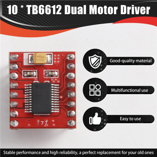 10PCS DRV8833 Dual Motor Driver DRV8833 Dual Motor Driver Module 1.5A 2.7-10.8V for  Microcontroller Better 1
