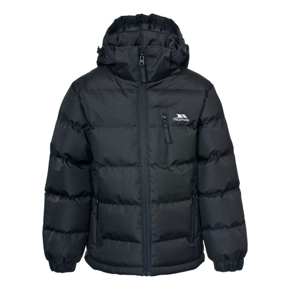 Trespass Boys Tuff Padded Jacket - Navy - 7-8 Years - Navy - 100% Polyester - Image 3