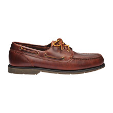 (10 UK, Brown) Sebago Mens Askook Lug Leather Moccasins