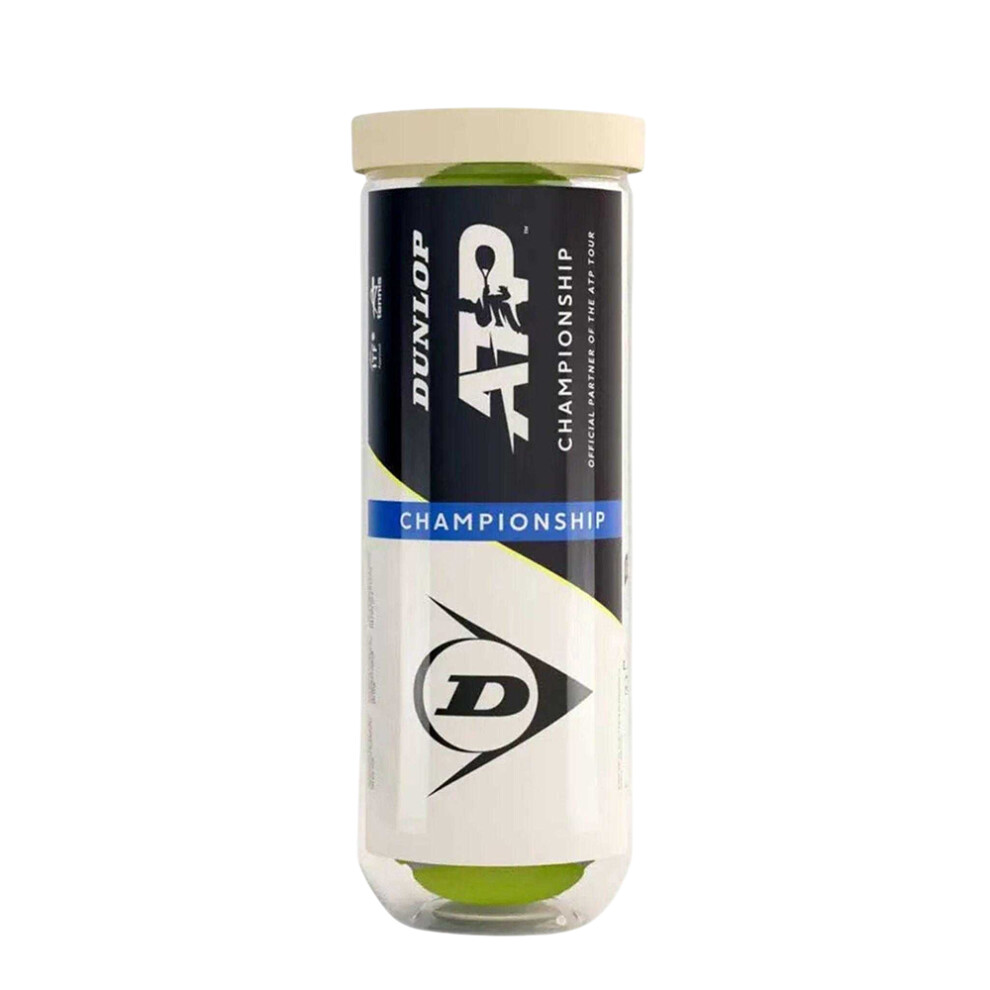 Dunlop Atp Championship Tennis Balls (Pack Of 3)