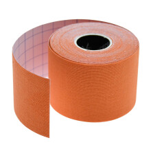 (5m x 50mm, Orange) Precision Self Adhesive Water Resistant Kinesiology Tape