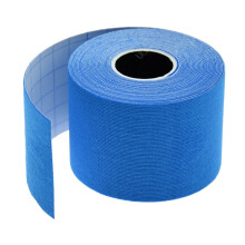 (5m x 50mm, Light Blue) Precision Self Adhesive Water Resistant Kinesiology Tape