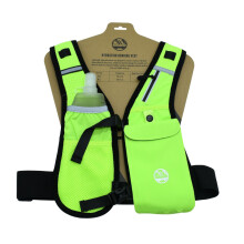(M-L, Safety Yellow) Six Peaks Unisex Adult Hydration Vest