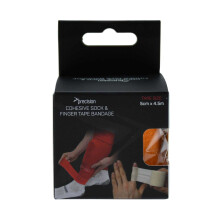 (4.5m x 5cm, Orange) Precision Taped Cohesive Bandages