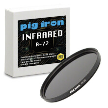 Pig Iron Infrared Filter 40.5mm R72 Luminexis L280 Glass 720nm Lens Element (UK)
