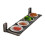 (Gray 48cm)Wall Mount Kitchen Organizer With Foldable Shelves And Hooks For Home Storage 5