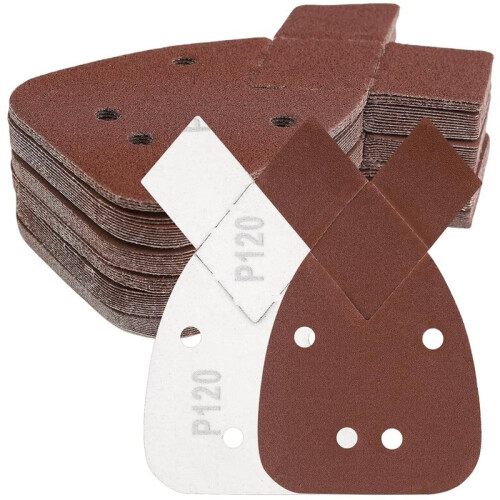 Mouse Sander Sandpaper with Extra 2 Tips for Replacement, Sanding Sheets for Black and Decker Mouse Sanders
