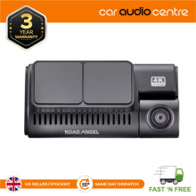 Road Angel Halo Edge 4K Single Dash Cam with Parking Mode Quick Release Mounting