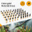 50PCS Adjustable Sprayer Brass Misting Nozzle Atomizing Sprinkler for  Drip Garden Watering Irrigation Spray 9