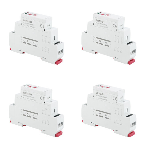4X GEYA GRT8-B1 Off Delay  Relay Timer Relay ÉLectronique Type 16A, GRT8-B1 AC230V 1