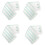 4X for  55116 Profi Flat Mop Replacement Accessories Wet and Dry Replacement Cloth 1