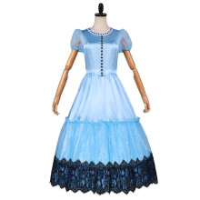 (XS)Alice In Wonderland Cosplay Dress Costume For Halloween Party Stage Performance