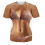 (Style D,L)Three Point Strap Bikini Pattern Parody Printed T Shirt For Both Men Women And 1