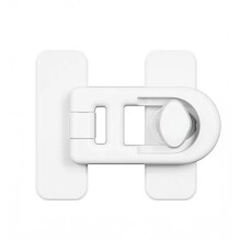 (White)Baby Safety Lock For Refrigerator Cupboard Doors With Secure Fixing Tool