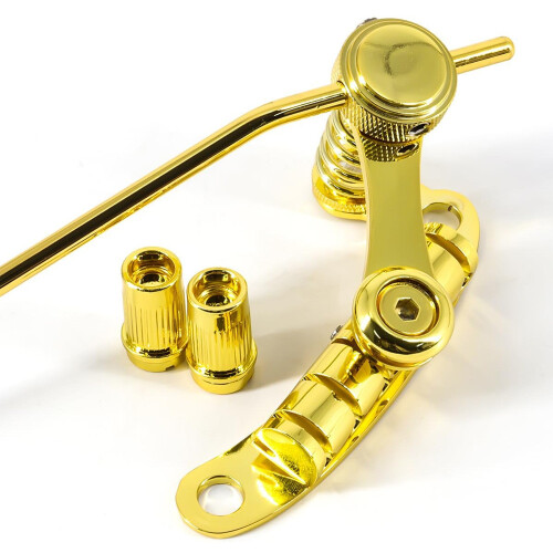 (Silver)Componente Modifica Chitarra Lega Zinco Jazz Tremolo Bridge per Musicisti 2