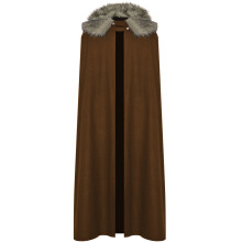 (Brown,L)Game Of Thrones Jon Snow Cosplay Cape For Themed Events Halloween Fashion Party