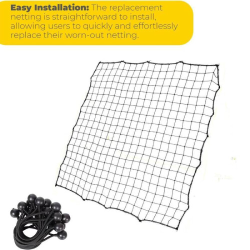Replacement Net Rebounder Football Catching Fielding Training Rebound Mesh Catch 2