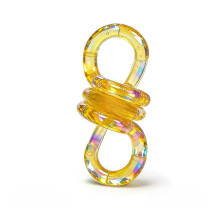 (Crystal Yellow)Tango Color Shift Destress Sensory Relief Toy For Kids Relaxation And Diy Activities