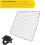 Replacement Net Rebounder Football Catching Fielding Training Rebound Mesh Catch 3