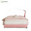 HOMAIRE 4ft6 Pink White PU Upholstered Bed Frame 1