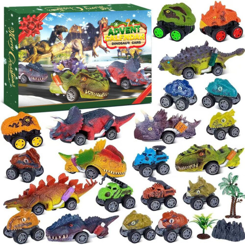 (Style F)Dinosaur Surprise Advent Calendar Blind Box Countdown For Educational And Use Entertainment 2