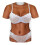 (Style E,4XL)Three Point Strap Bikini Pattern Parody Printed T Shirt For Both Men Women And 7
