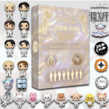 (Straykids White)Kpop Bts Katseye Monsta X Txt Enhypen Advent Calendar Blind Countdown Box