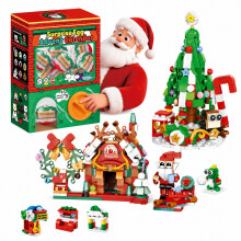 (Christmas House)Animethemed Gacha Machine With Abs For Kids Diy Playset And Emotional Development