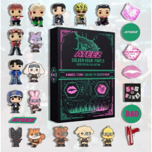 (ATEEZ Golden Time)Kpop Bts Katseye Monsta X Txt Enhypen Advent Calendar Blind Countdown Box