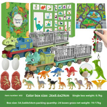 (Style B)Dinosaurier Überraschung Adventskalender Blindbox Countdown für Bildung und Nutzung Unterhaltung