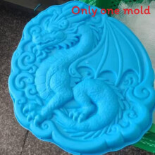 (Dragon )Garden Stepping Stone Mold With Butterfly Bee Pumpkin Design For Craft Projects